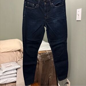 J. Crew Dark Indigo Toothpick Jeans